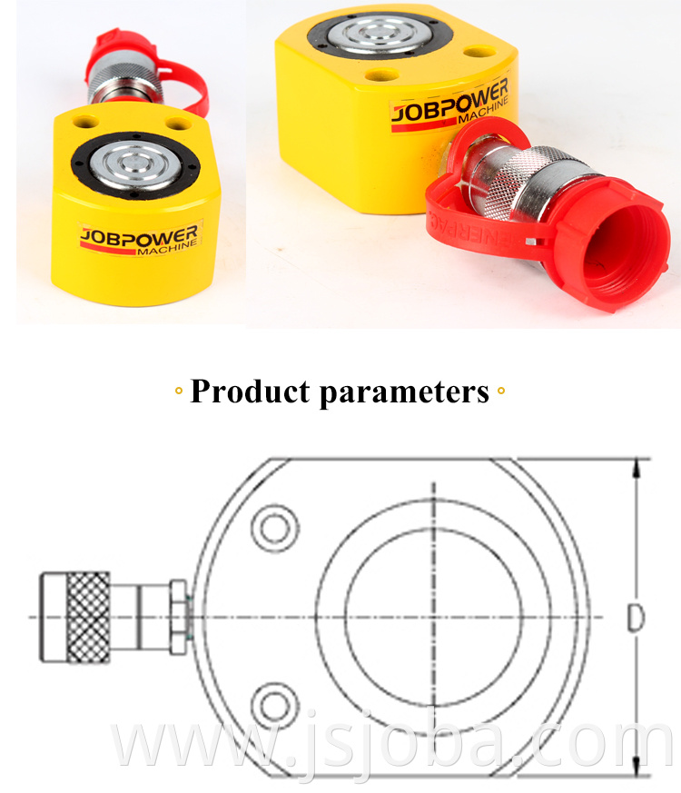 Good quality factory directly load testing bearings 200 tons hydraulic lift jack